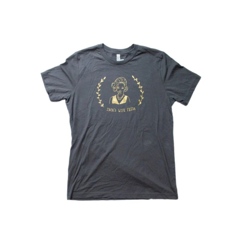 Jack's Wife Freda Signature T-Shirt - Army Green Size